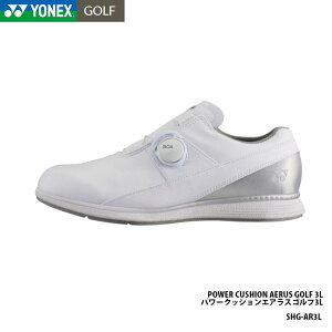 【ポイント10倍※お買い物マラソン〜10/27 9:59迄】ゴルフシューズ レディース ヨネックス パワークッションエアラスゴルフ3L YONEX POWER CUSHION AERUS GOLF3L SHG-AR3L