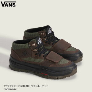 y|Cg10{IzoY }Ee~bh SAebNX CV[ebh VANS MTE MOUNTAIN MID GORE-TEX INSULATED DARK GREEN Y Xm[u[c {Ki