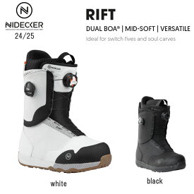 【早期予約特典付】スノーボード ブーツ 24-25 ナイデッカー リフト NIDECKER RIFT DUAL BOA メンズ 日本正規品