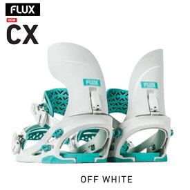 予約 25-26 フラックス ビンディング スノーボード FLUX CX OFF WHITE メンズ スノボ 2026 日本正規品