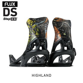 予約 25-26 スノーボード ビンディング フラックス FLUX DS STEP ON HIGHLAND 日本正規品 STEPON STEPIN