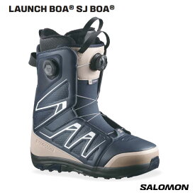 予約 26-27 スノーボード ブーツ サロモン SALOMON LAUNCH BOA SJ BOA BLUE NIGHT メンズ 日本正規品