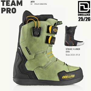 �y4���̓|�C���g10�{���v�G���g���[�z25-26 �f�B�[���b�N�X �`�[�� �v�� S3 �X�m�[�{�[�h �u�[�c DEELUXE TEAM PRO S3 atv �����Y �X�m�{ �t���[�X�^�C�� 2026 ���{���K�i