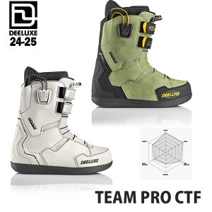 24-25 DEELUXE ディーラックス TEAM PRO チームプロ CTF メンズ レディース スノーボードブーツ 熱成型 日本正規品