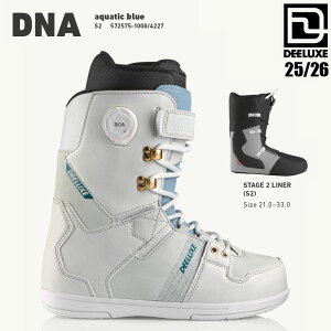 �y4���̓|�C���g10�{���v�G���g���[�z25-26 �f�B�[���b�N�X �f�B�[�G�k�G�[ �X�m�[�{�[�h �u�[�c DEELUXE DNA aquatic blue �����Y �X�m�{ 2026 ���{���K�i