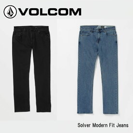 【ポイント10倍！お買い物マラソン11/4 20:00～11/11 1:59迄】デニム ジーンズ パンツ メンズ ボルコム ヴォルコム VOLCOM Solver Modern Fit Jeans アメカジ ストリート ファッション 日本正規品