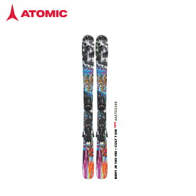 【早期予約特典付】スキーセット 板＋ビンディング 24-25 キッズ ジュニア ATOMIC BENT JR 140-150 + COLT 7 GW 日本正規品