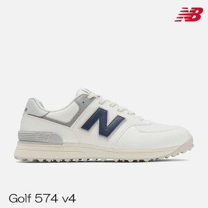 �S���t�V���[�Y �����Y New Balance Golf 574 v4 UG574E4 SEA SALT with NB NAVY and LINEN �I�t�z���C�g ���{���K�i