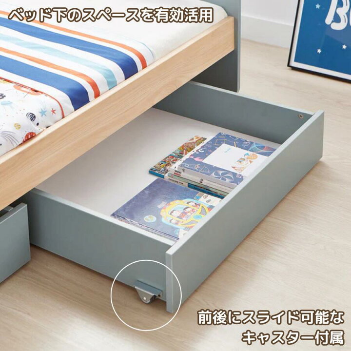 楽天市場】1位受賞【ブーリ公式】Boori ベッド下 収納ボックス 2台 