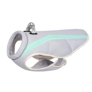 犬用冷感ベスト クールベスト 夏用 ひんやりベスト メッシュ生地 涼しい 冷却スーツ 熱中症対策 夏対策 虫対策 調節可能 着脱簡単 お出かけ お散歩 アウトドア服 犬の服 夏 犬用クールベス