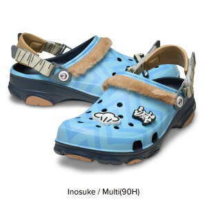 yzuSł̐nv ɔV I[eC NbO Demon Slayer Inosuke All Terrain Clog2 CmXP NbNX Sł̐n S ̂ {ɔV C ObY fB[X Y T_ 2124