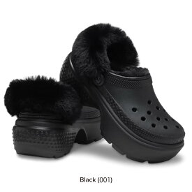 【30%OFF 送料無料】ストンプ ラインド クロッグ STOMP LINED CLOG 厚底 サンダル 新作 クロックスサンダル ウィメン サンダル 208546 クロックス正規取扱店 暖かいふわふわしたボア付き 冬物 SALE セール Y2K クロックスレディース ボア 秋冬