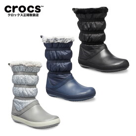 【1980円均一！】クロックス クロックバンド ウィンター ブーツ ウィメン Women's Crocband Winter Boot クロックスボア クロックスレディース ライナー付 フワフワ セール クロックス正規取扱店なのでご安心ください