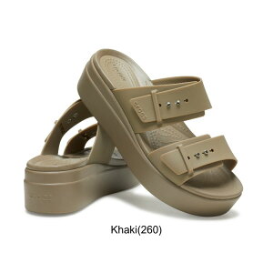 y20%OFF zNbNX ubN T_ E EFbW EB crocs brooklyn sandal low wedge  fB[X  h Xgbv q[ 207431 SALE Z[ NbNXK戵X