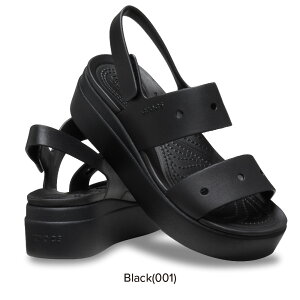 �y20%OFF ���������zcrocs �N���b�N�X ���� �T���_�� �u���b�N���� �t�H�[���[ Brooklyn 4U crocs 47mm �q�[�� �E�F�b�W�\�[�� ���� ���f�B�[�X �N���b�O 210676 �Z�[�� �N���b�N�X���K�戵�X