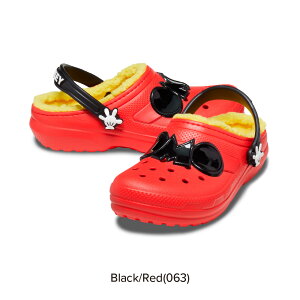 �y50%OFF�z15.5cm-17.5cm �N���b�N�X CROCS �N���V�b�N ���C���h �f�B�Y�j�[ �~�b�L�[ �}�E�X �N���b�O �g�h���[ classic lined Disney Mickey Mouse clog t �T���_�� �L�b�Y ���̎q �j�̎q �������� ���R���R�T