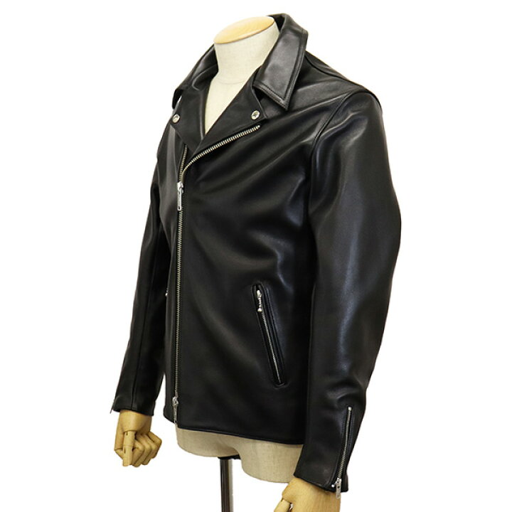 楽天市場】正規取扱店 666 LEATHER WEAR LJM-27TF プレーンバック 