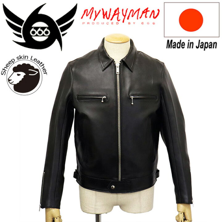 楽天市場】正規取扱店 666 MY WAY MAN マイウェイマン MMLJM-1 