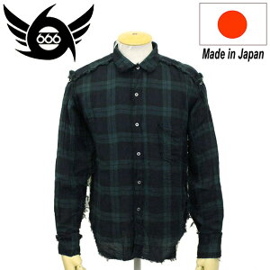 K戵X 666 ORIGINAL K[[EhJ[Vc L/S  _[NO[ SOS0015