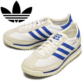 正規取扱店 adidas (アディダス) JH8644 SL 72 RS スニーカー チョークホワイトxブルーxフットウェアホワイト AD289