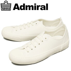 sale セール 正規取扱店 Admiral (アドミラル) SJAD2101 BEATTY ビーティー ローカット スニーカー 01WHITE AM013