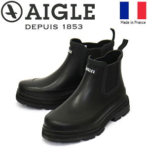 ���K�戵�X AIGLE (�G�[�O��) ZZHNB06 SOFT RAIN M �\�t�g���C�� �T�C�h�S�A���o�[�u�[�c �����Y 004 NOIR AGL038