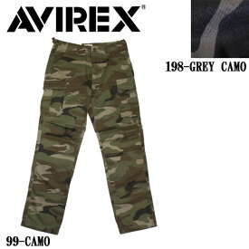 正規取扱店 AVIREX (アヴィレックス) CAMOUFLAGE FATIGUE PANTS カモフラージュ ファティーグパンツ 全2色