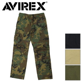 正規取扱店 AVIREX (アヴィレックス) 6176084 COTTON RIPSTOP FATIGUE PANTS コットン リップストップ ファティーグ パンツ 全4色