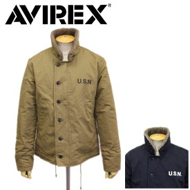 正規取扱店 AVIREX (アヴィレックス) 6182174 N-1 PLANE プレーン デッキジャケット 全2色