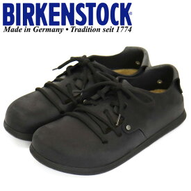 正規取扱店 BIRKENSTOCK (ビルケンシュトック) 0199263 MONTANA モンタナ オイルドレザーシューズ BLACK ナロー幅 BI296