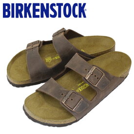 正規取扱店 BIRKENSTOCK (ビルケンシュトック) ARIZONA (アリゾナ) オイルドレザー サンダル レギュラー(幅広) HABANA(ハバナ) BI038