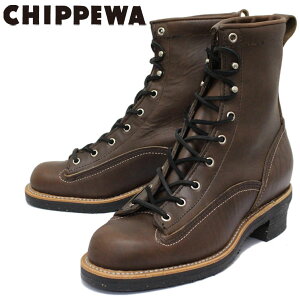 Dead stock �f�b�h�X�g�b�N vintage ���B���e�[�W CHIPPEWA (�`�y��) 1935 8inch LACED-TO-TOE LOGGER BOOTS 8�C���` ���[�X�g�D�g�D ���K�[�u�[�c CHOCOLATE