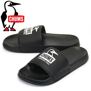 K戵X CHUMS (`X) CH63-1021 Splash Booby Face Slide On XChT_ K001-Black CMS156