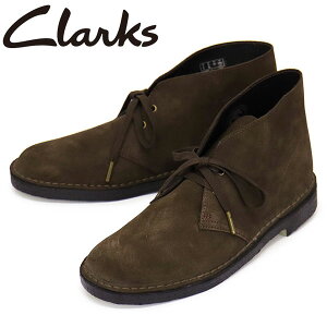 正規取扱店 Clarks (クラークス) 26155485 Desert Boot デザートブーツ メンズブーツ Brown Suede CL091