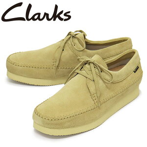 yyVX[p[SALEz K戵X Clarks (N[NX) 26171485 Weaver GTX EB[o[ SAebNX Y u[c Maple Suede CL077