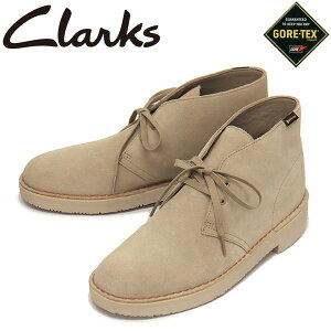正規取扱店 Clarks (クラークス) 26177858 Desert Boot GTX デザートブーツ メンズブーツ Sand Suede CL129