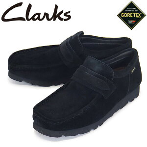 K戵X Clarks (N[NX) 26177991 WallaLoafer GTX [t@[ SAebNX Y V[Y Black Sde CL132