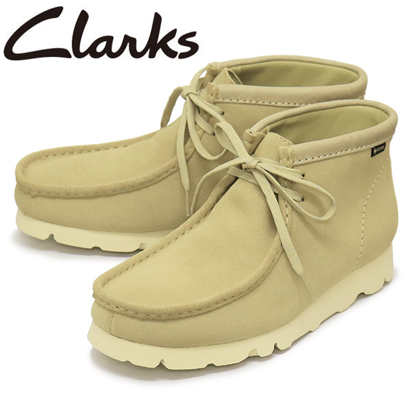 正規取扱店 Clarks (クラークス) 26168545 WallabeeBT GTX ワラビーブーツ ゴアテックス メンズ ブーツ Maple  Suede CL061 | BOOTSMAN 楽天市場店