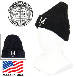 ���K�戵�X Cooperstown Ball Cap (�N�[�p�[�Y�^�E���{�[���L���b�v) NYCC1947 �j���[���[�N �L���E�o�[���Y CUFF BEANIE �`���t�r�[�j�[ �h�J���S �j�b�g�L���b�v �A�����J�� �S2�F CPT010