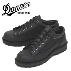 正規取扱店 DANNER (ダナー) D121008 FIELD LOW フィールドロー レザーブーツ BLACK/BLACK