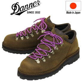 正規取扱店 Danner (ダナー) D214016 MOUNTAIN RIDGE LOW W/P マウンテンリッジロー ウォータープルーフ レザーブーツ Kolim Brown 日本製