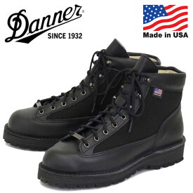 正規取扱店 DANNER (ダナー) 30465 DANNER LIGHT (ダナーライト) ブーツ アメリカ製 BLACK