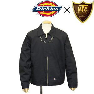 ���K�戵�X Dickies (�f�B�b�L�[�Y) x HTC (�G�C�`�e�B�[�V�[) �R���{ DJT75 Eisenhower Jacket #SN32 �A�C�[���n���[ �W���P�b�g BLACK DK019
