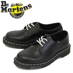 ���K�戵�X Dr.Martens (�h�N�^�[�}�[�`��) 24757001 1461 WS 3�z�[�� ���U�[�V���[�Y �z���C�g�X�e�b�` BLACK