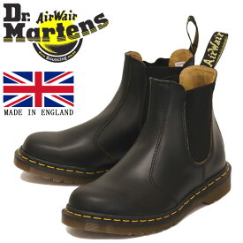 正規取扱店 Dr.Martens (ドクターマーチン) 25747001 VINTAGE 2976 ヴィンテージ チェルシー サイドゴア ブーツ イングランド製 BLACK