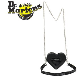 正規取扱店 Dr.Martens (ドクターマーチン) AD092001 MINI HEART BAG ミニ ハート レザーショルダーバッグ BLACK