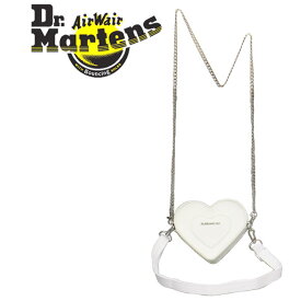 正規取扱店 Dr.Martens (ドクターマーチン) AD092100 MINI HEART BAG ミニ ハート レザーショルダーバッグ OPTICAL WHITE
