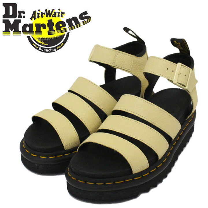 楽天市場 正規取扱店 Dr Martens ドクターマーチン Wms Blaire ブレアー ストラップ レディース レザーサンダル Pastel Yellow Bootsman 楽天市場店 楽天市場 正規取扱店 Dr Martens ドクターマーチン Wms Blaire ブレアー ストラップ レディース レザーサンダル Pastel Yellow Bootsman 楽天市場店