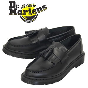 正規取扱店 Dr.Martens (ドクターマーチン) 30637001 ADRIAN MONO タッセルローファー レザーシューズ BLACK
