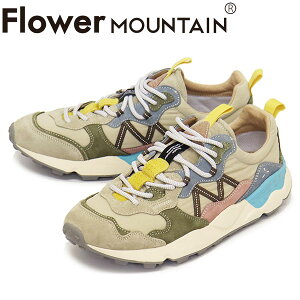 K戵X Flower MOUNTAIN(t[}Ee) FM107005 LENZAN Xj[J[ Beige/Blue FM022